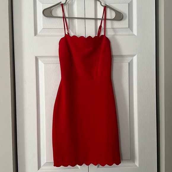 B. Darlin red size 0 dress. - Picture 1 of 6